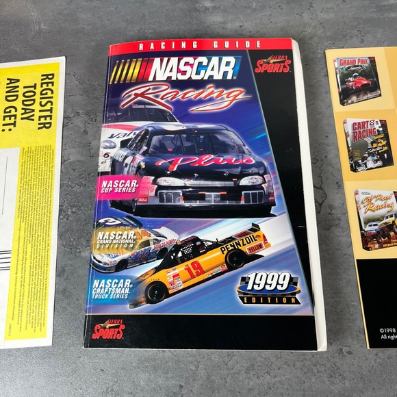 NASCAR Racing 1999 PC Game CD ROM Complete In Box with Manuals EUC - Picture 9 of 16